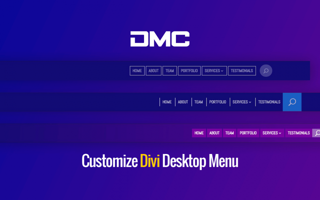 Introducing The Desktop Menu Customizer Plugin For Divi