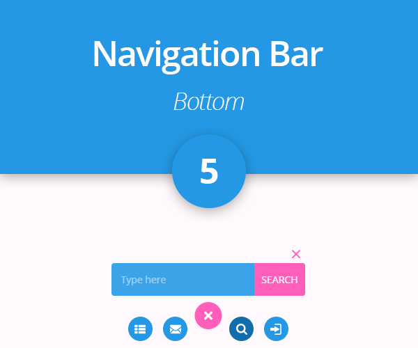 Bottom Navigation Bar 5